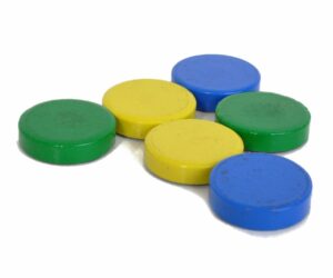 Magnet kancelářský - modrý 20x5mm Ostatní